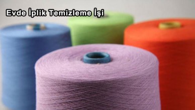 Evde İplik Temizleme İşi
