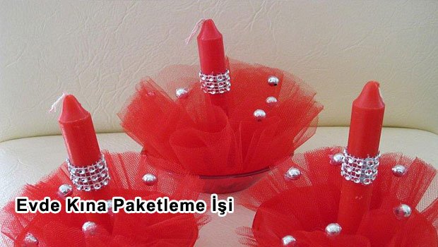 Evde Kına Paketleme İşi