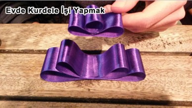 Evde Kurdele İşi Yapmak