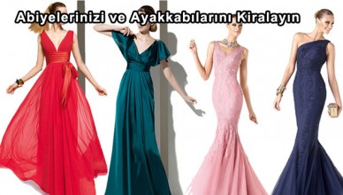 Abiyelerinizi ve Ayakkabılarını Kiralayın