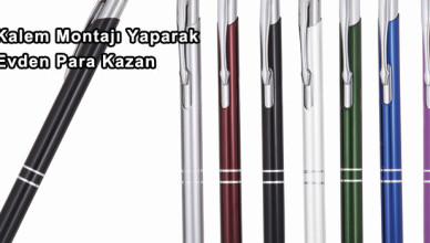 Kalem Montajı Yaparak Evden Para Kazan